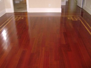 lavare il parquet